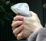 手になじんで、しっかり温かい